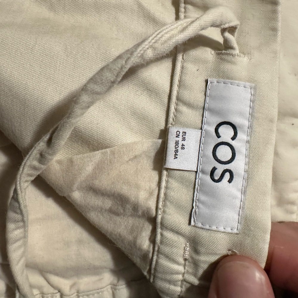 COS Off-White Trousers
